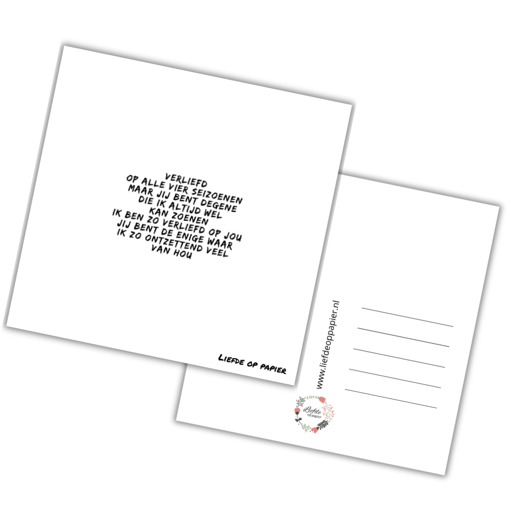 Kaart| Verliefd