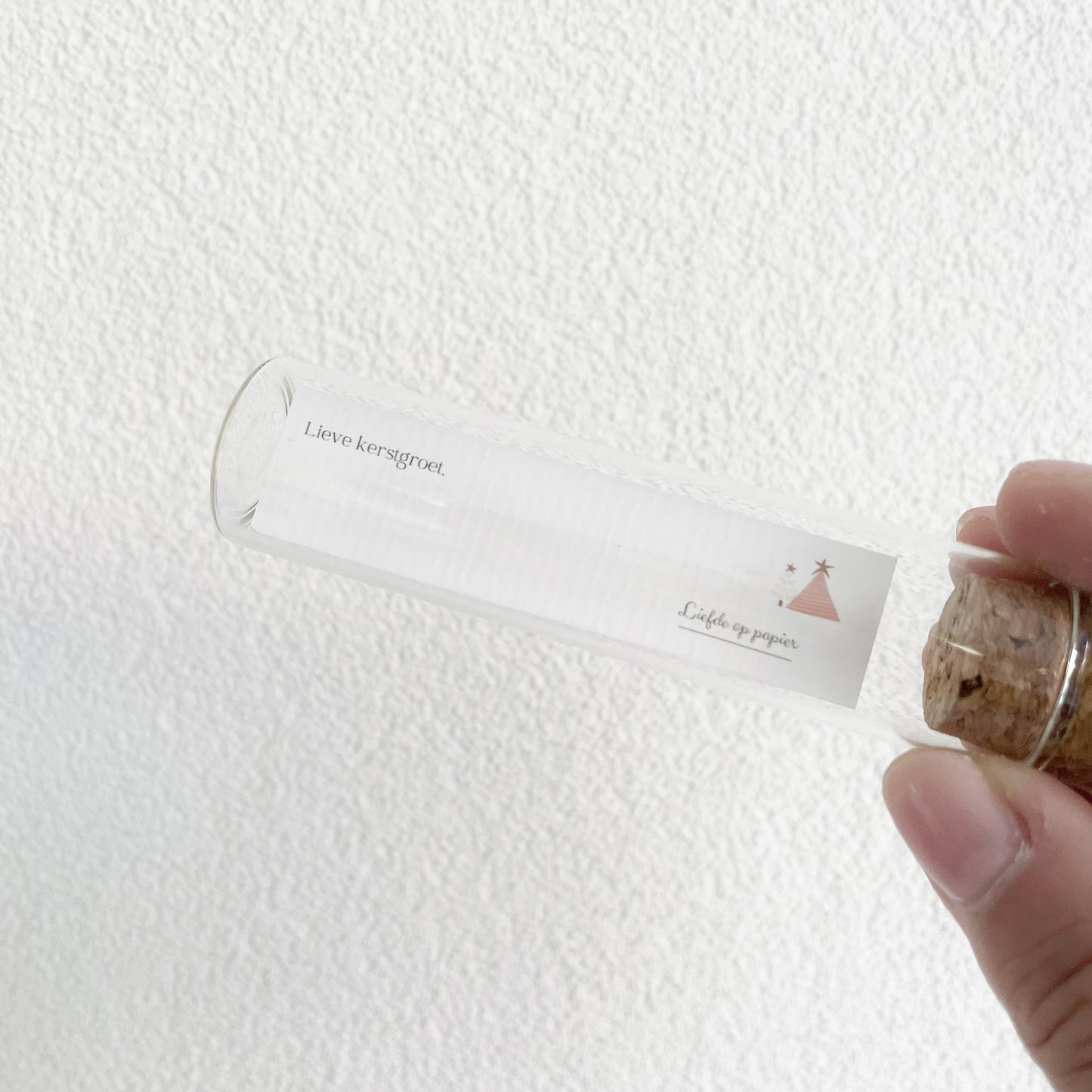 Glazen buisje| Kerst editie