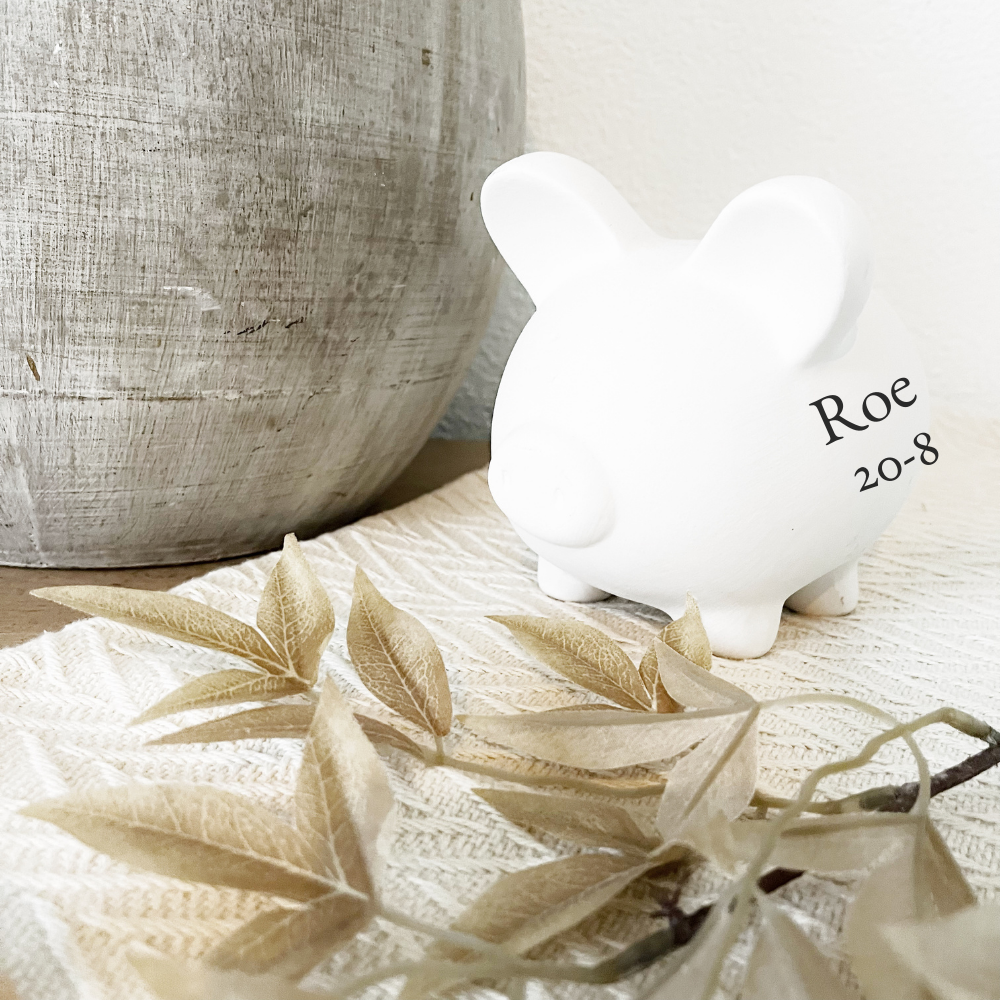 Spaarvarken| Gepersonaliseerd |Stoer