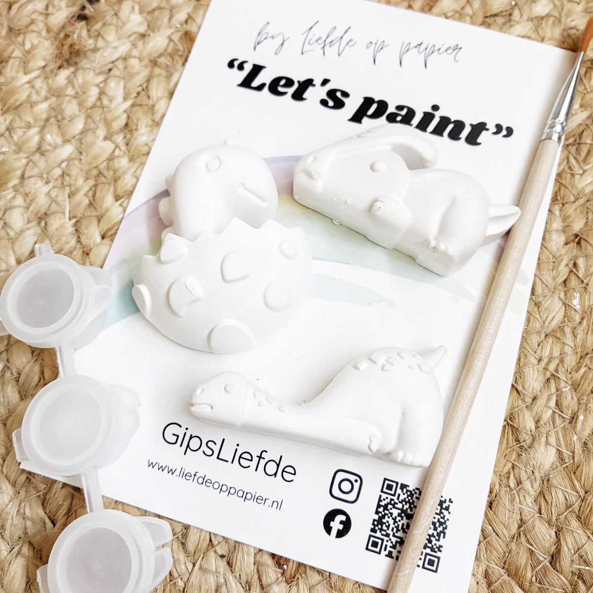Gips| Dino set