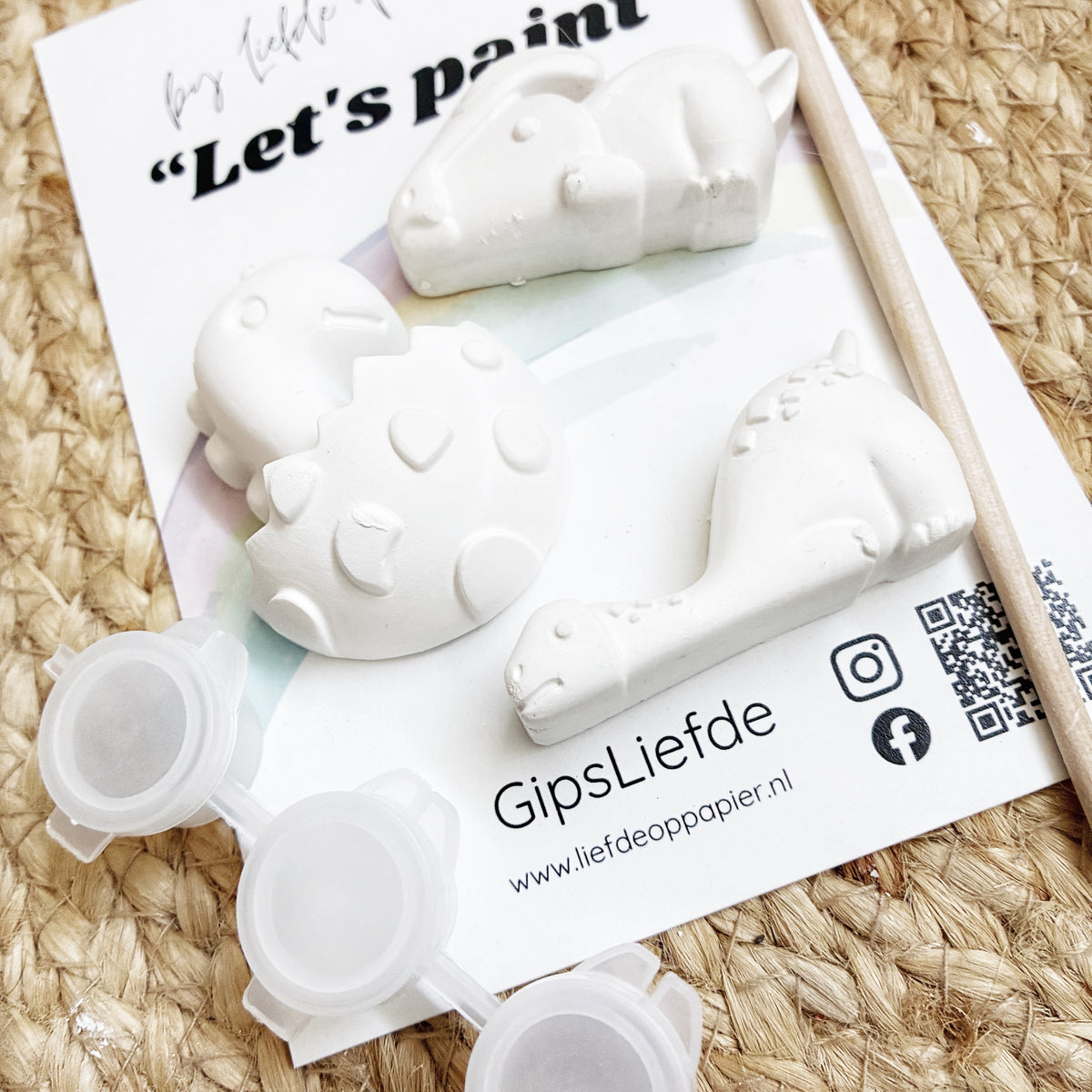 Gips| Dino set