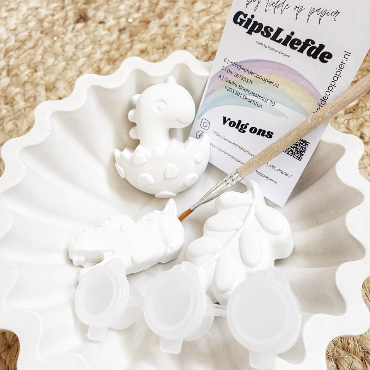 Gips| Dino set