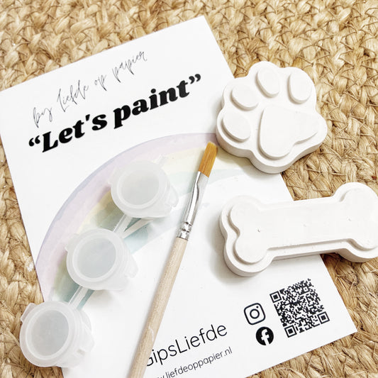 Gips| Pootje en botje set
