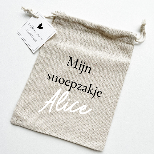 Gepersonaliseerde snoepzakjes | Sinterklaas