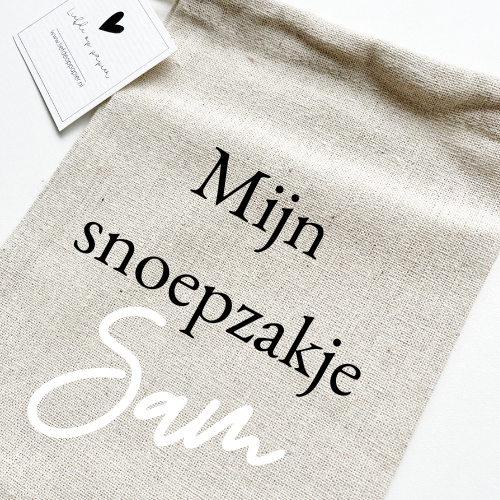 Gepersonaliseerde snoepzakjes | Sinterklaas