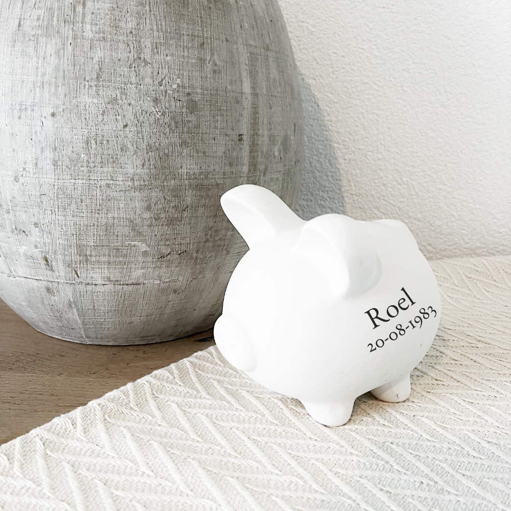 Spaarvarken| Gepersonaliseerd |Stoer