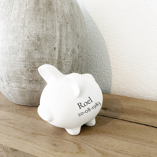 Spaarvarken| Gepersonaliseerd |Stoer