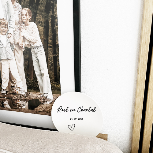 Geboortebordje| Trouwen 1